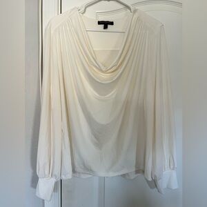 4 Women’s dress shirts ; Banana Republic and Express